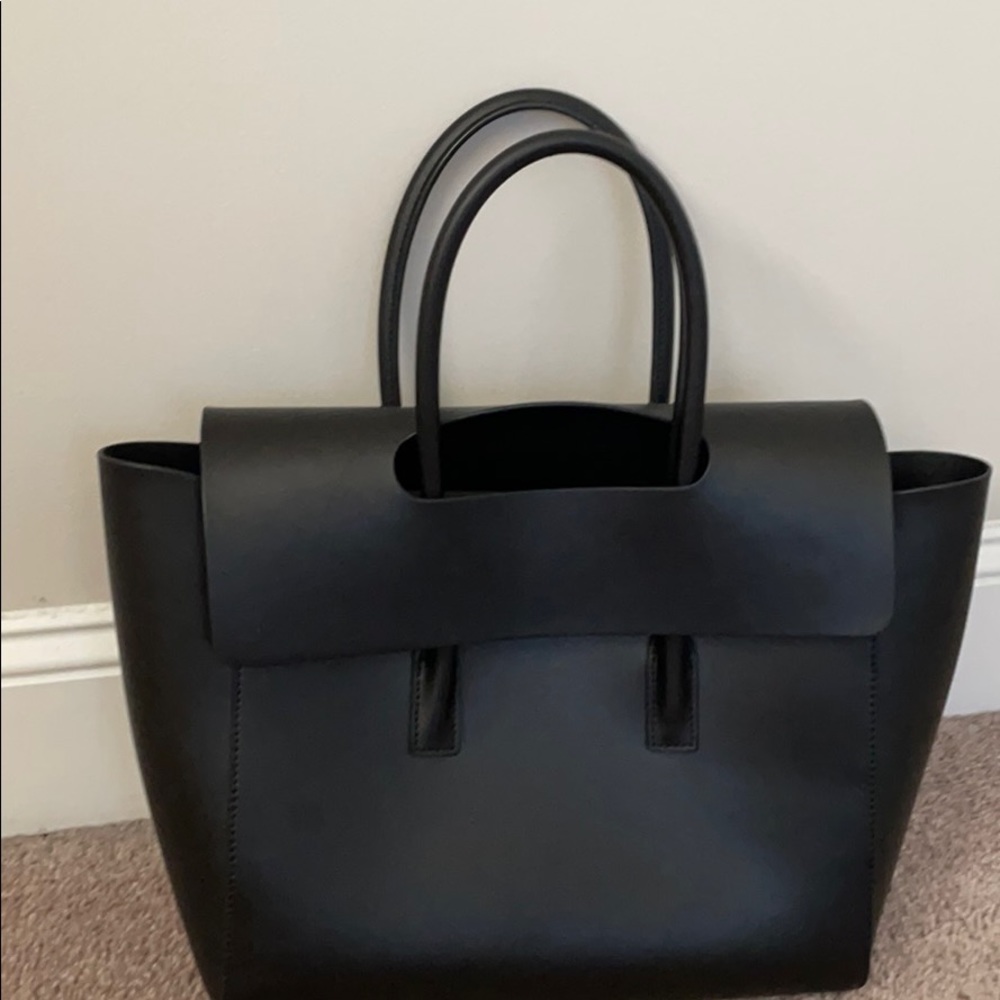 Hieleven satchel tote leather bag